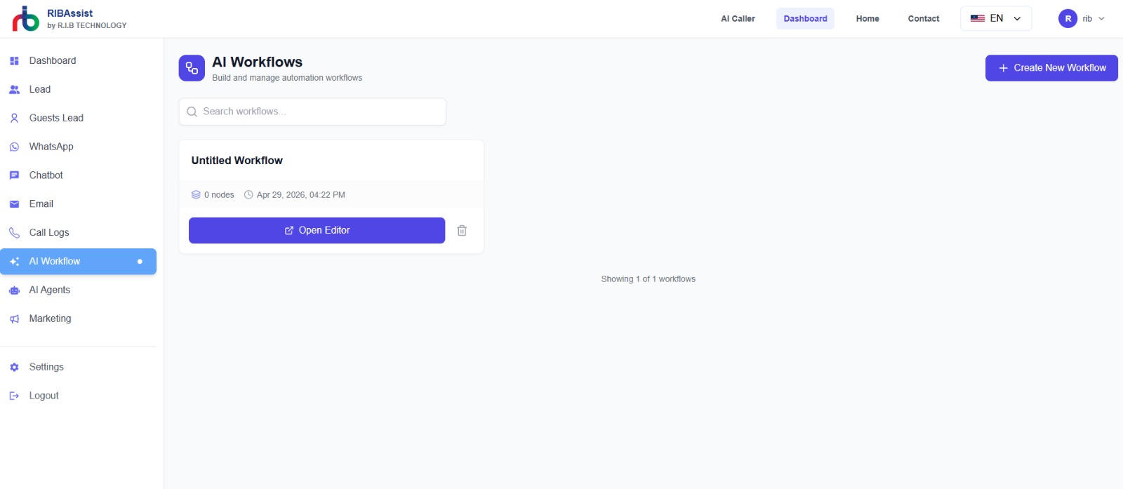 Email automation workflow